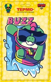 Набор термонаклеек Brawl Stars: Базз