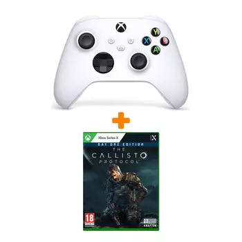 Набор The Callisto Protocol. Day One Edition [Xbox Series X, русские субтитры] + Xbox X: Геймпад Белый (QAS-0001)