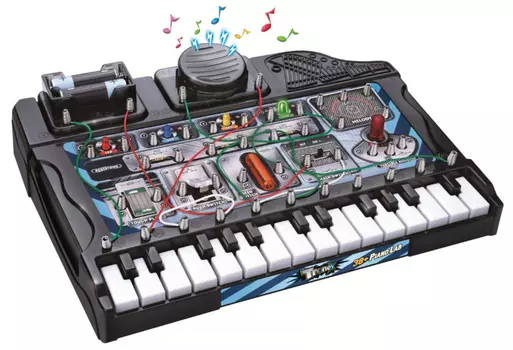 Набор Tronex: 38 музыкальных экспериментов с пианино. Электронный конструктор