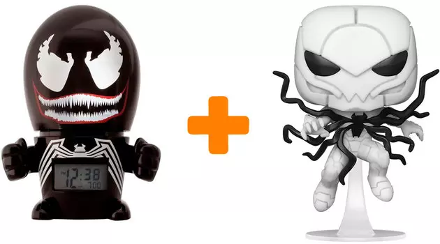 Набор Venom (часы-будильник + фигурка)