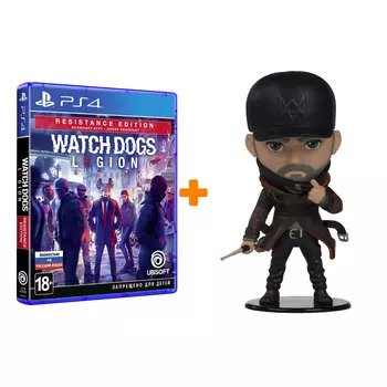 Набор Watch Dogs. Resistance Edition (игра PS4 + фигурка)