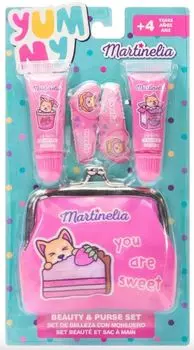 Набор Yummy (2 бальзама для губ, 2 заколки, кошелёк)