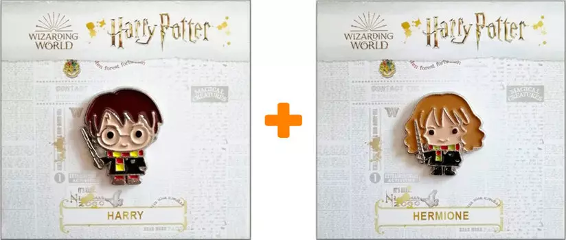 Набор значков Harry Potter 2 (2 шт)