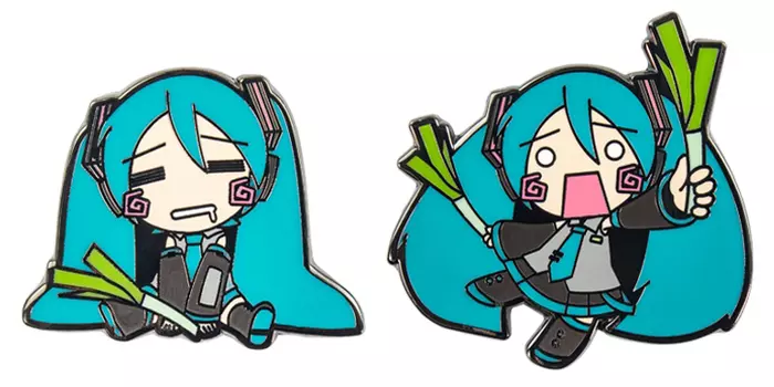 Набор значков Hatsune Miku 1.1 Pin Kings 2-Pack