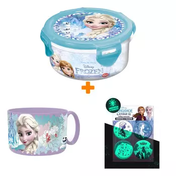 Набор Звёздные войны контейнер + кружка + набор значков