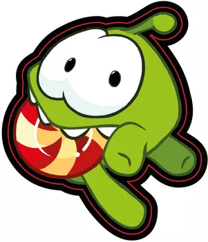 Наклейка-патч для одежды Ам Ням 3