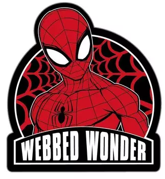 Наклейка-патч для одежды Человек-Паук 1