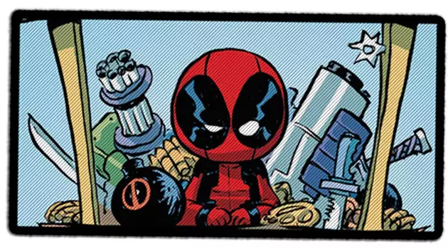 Наклейка-патч для одежды Дедпул 1