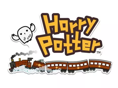 Наклейка-патч для одежды Гарри Поттер 2