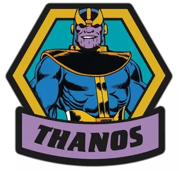 Наклейка-патч для одежды Танос 1