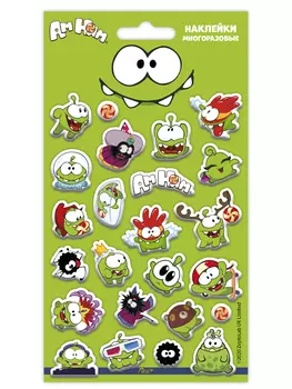Наклейки Ам Ням 3 Объемные