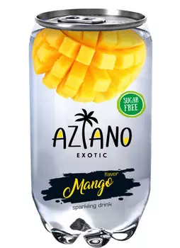 Напиток газированный Aziano Вкус манго (350 мл)
