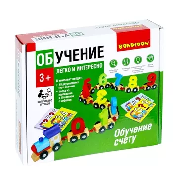 Настольная игра Цифры: Обучение счету