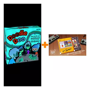 Настольная игра Doodle Doo Слепой лабиринт + Шоколад Кэт 12 Для геймера 60г Набор