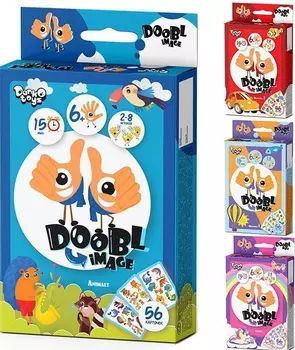 Настольная игра Двойная картинка / Doobl Image: Красная