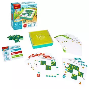 Настольная игра-головоломка БондиЛогика: Тропинки. Путь к разгадке