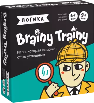 Настольная игра-головоломка Brainy Trainy: Логика