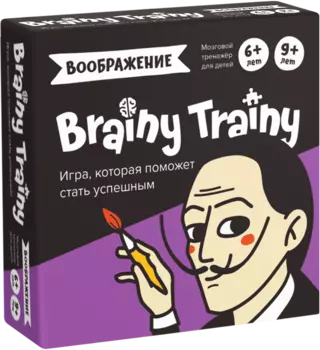 Настольная игра-головоломка Brainy Trainy: Воображение