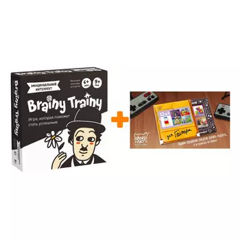 Настольная игра-головоломка Эмоциональный интеллект + Шоколад Кэт 12 Для геймера 60г Набор