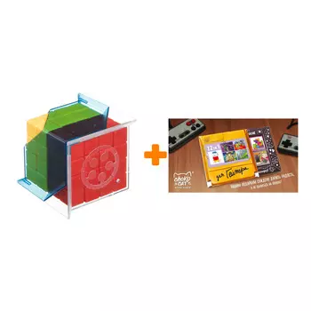 Настольная игра-головоломка Куб Дуэль + Шоколад Кэт 12 Для геймера 60г Набор