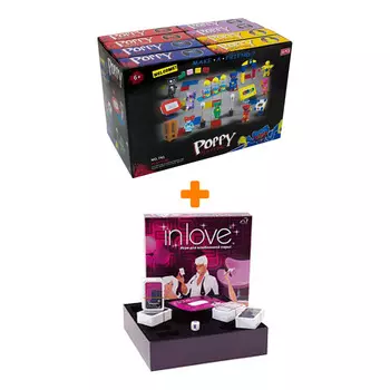 Настольная игра IN LOVE (3-е рус. изд.) арт.1082 + Конструктор Huggy Wuggy 33 детали Набор