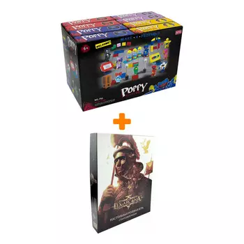 Настольная игра Lex Arcana Бескрайняя империя Стартовый набор + Конструктор Huggy Wuggy 33 детали в ассортименте Набор