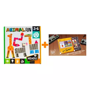 Настольная игра Монтессори Удивительные животные + Шоколад Кэт 12 Для геймера 60г Набор