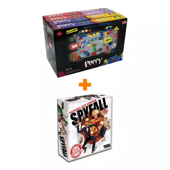 Настольная игра Находка для шпиона 2 арт. 1638 + Конструктор Huggy Wuggy 33 детали Набор