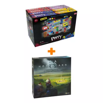 Настольная игра Нордгард Новые земли + Конструктор Huggy Wuggy 33 детали Набор