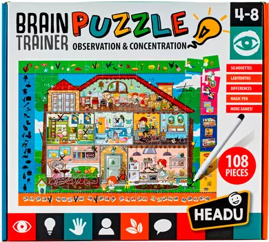 Настольная игра-пазл Тренажер для мозга