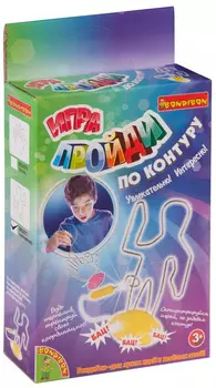 Настольная игра Пройди по контуру: Человечек