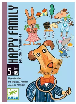 Настольная игра Счастливая семейка. Карточная