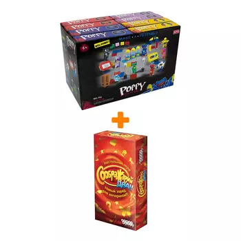 Настольная игра Соображарий Два!! арт. 1620 + Конструктор Huggy Wuggy 33 детали Набор