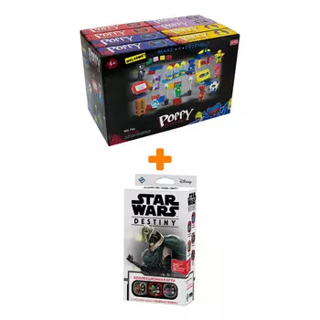 Настольная игра Star Wars Destiny Стартовый набор Генерал Гривус арт. 181947 + Конструктор Huggy Wuggy 33 детали Набор