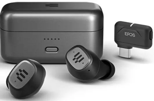 Наушники EPOS GTW 270 Hybrid игровые внутриканальные (черный)