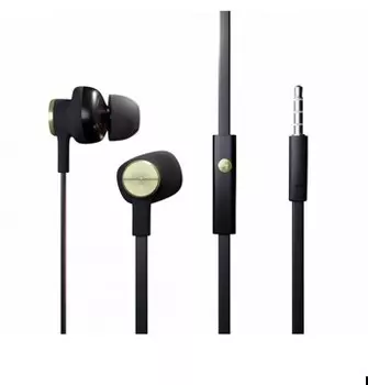 Наушники More choice P42 проводные вакуумные (Black Gold)