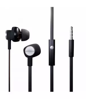 Наушники More choice P42 проводные вакуумные (Black Silver)