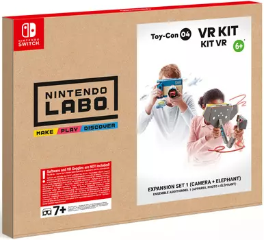 Nintendo Labo: Набор VR (Expansion Set 1). Дополнительные материалы [Switch]