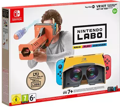 Nintendo Labo: Набор VR (Starter Set + Blaster) [Switch]