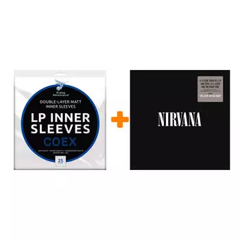 NIRVANA Nirvana LP + Конверты внутренние COEX для грампластинок 12" 25шт Набор