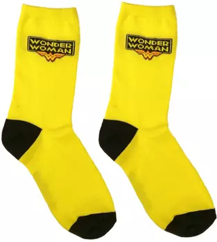 Носки DC Comics: Wonder Woman (желтые)