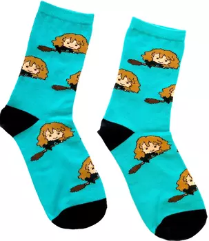 Носки Гарри Поттер – Гермиона (голубые)