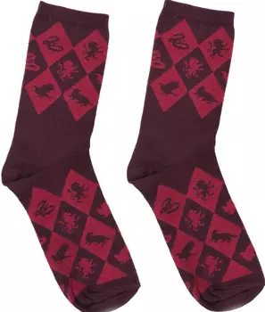 Носки Гарри Поттер – Красный Хогвартс (красные)