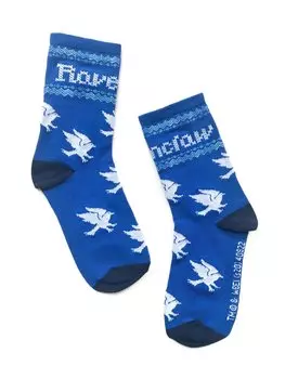 Носки Гарри Поттер – Совы (синие)