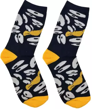 Носки Looney Tunes – Глазки Дак (желтые)