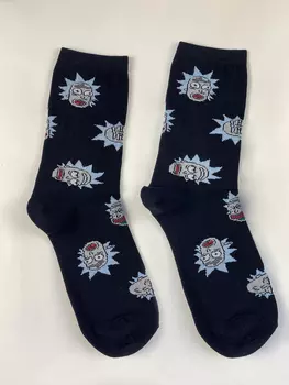 Носки Рик и Морти: Рик (чёрные)