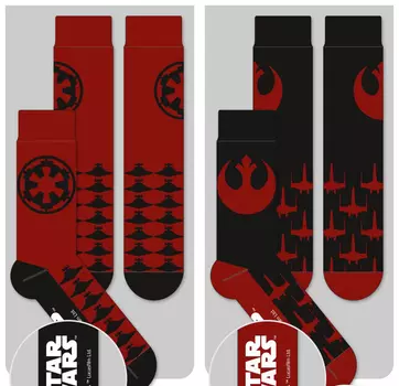 Носки Star Wars: Imperium And Rebels Logos