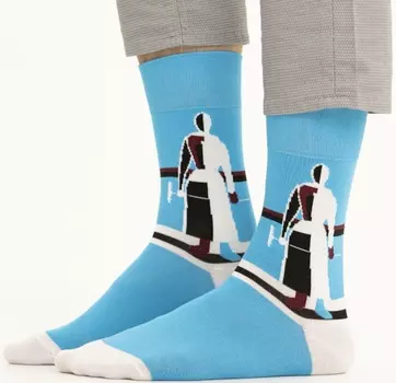 Носки Женщина с граблями