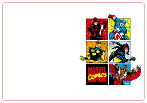 Обложка на паспорт Марвел Комикс