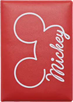 Обложка на паспорт Микки 1 (красная)